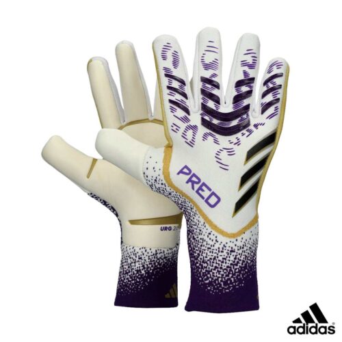 ADIDAS - GUANTES PREDATOR URG2.0 BLANCO MORADO Adidas Guantes de Arquero Predator Pro Blanco Morado